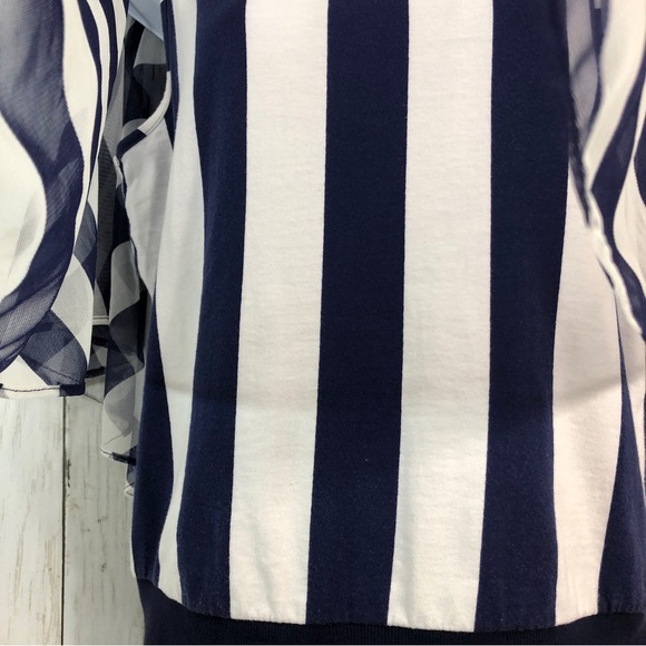 Anthropologie Postmark Elsie Gingham Poncho/Cape Top Small - Picture 2 of 11